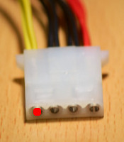 Conector Alimentación PATA (Molex)