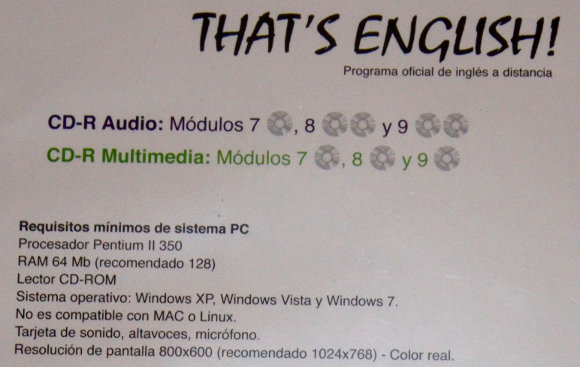 Requisitos CD multimedia