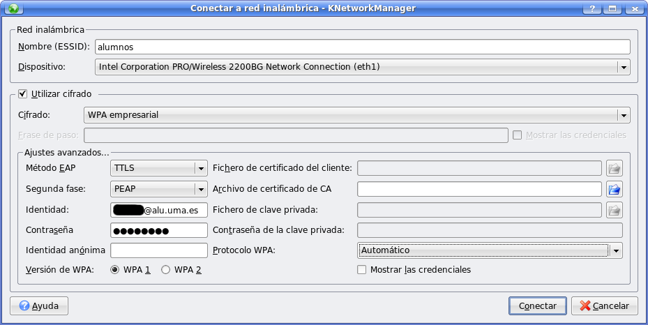 Configuración Kubuntu 8.04 LTS