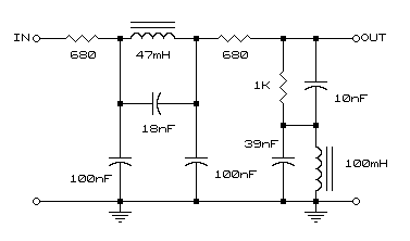 Circuito del Filtro